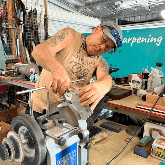 Why tradespeople rely on sharp tools (Chris's experience)